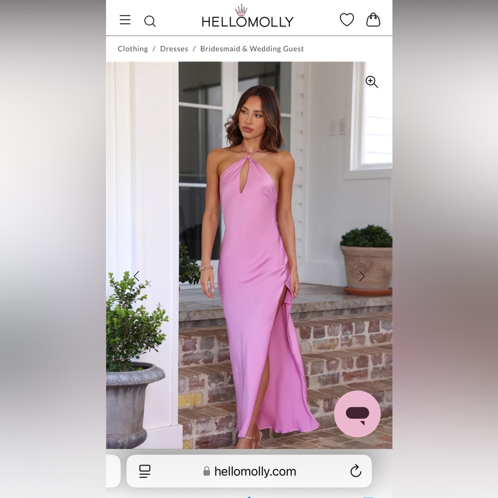 Hello Molly Lilac Maxi Dress